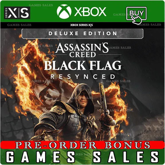 ✅❤️ASSASSIN&acute;S CREED BLACK FLAG RESYNCED DELUXE EDITION❤️XBOX SERIES X|S❤️ПРЕДЗАКАЗ