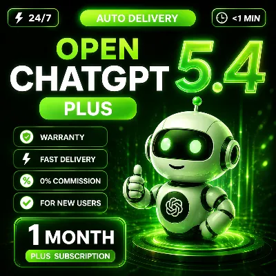 ChatGPT Plus – 1 месяц | Личный аккаунт