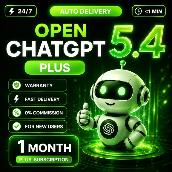 ChatGPT Plus – 1 месяц | Личный аккаунт