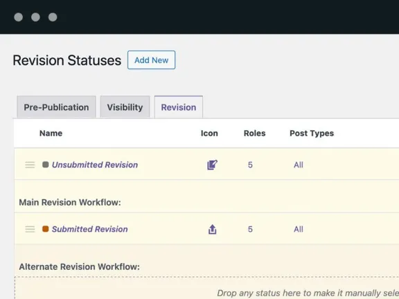 PublishPress Statuses Pro — плагин статусов WordPress