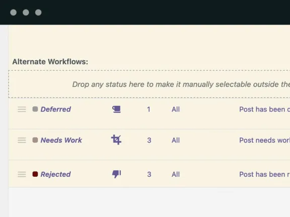 PublishPress Statuses Pro — плагин статусов WordPress