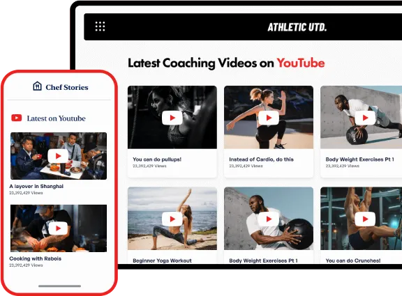 YouTube Feed Pro — плагин WordPress для YouTube ленты