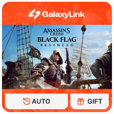 Assassin&acute;s Creed Black Flag Resynced | АВТО | ВЫБОР РЕГИОНА | STEAM ПОДАРОК