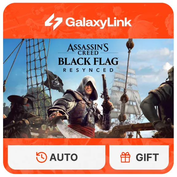 Assassin&acute;s Creed Black Flag Resynced | АВТО | ВЫБОР РЕГИОНА | STEAM ПОДАРОК