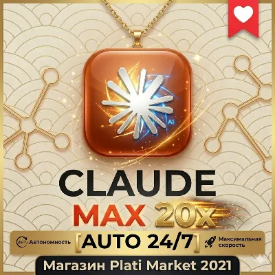 Claude AI MAX 20х Subscription / Anthropic Code — All Models — 1 Month