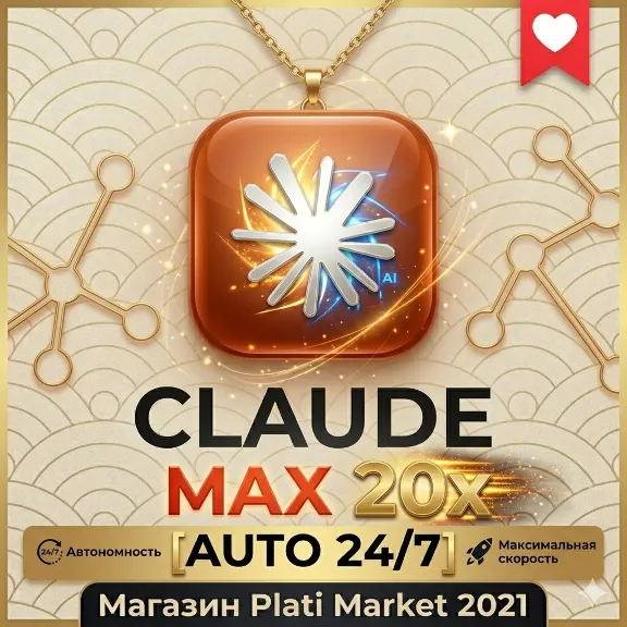 Claude AI MAX 20х Subscription / Anthropic Code — All Models — 1 Month