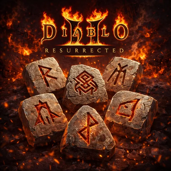 Diablo II: Resurrected Items Runes Instant Delivery
