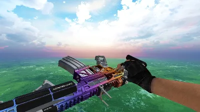 Counter Strike: Source skin COD MW2019 M4 Heatexhaustion
