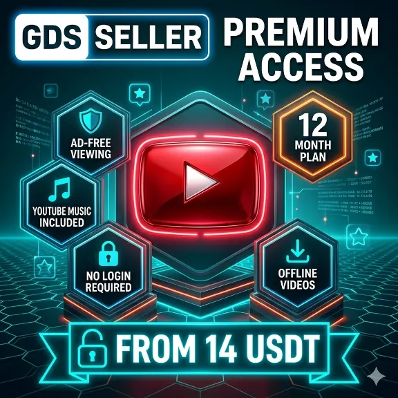 Youtube premium 1 year || Individual |  No login | No Password | Warranty