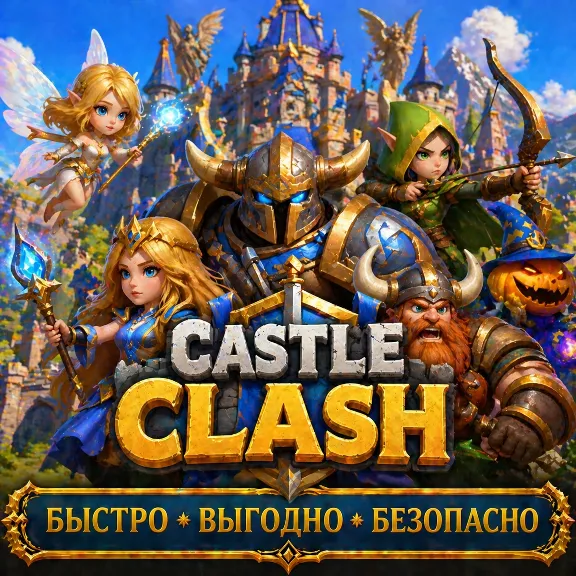 Castle Clash ДОНАТ SHOP Бриллианты БЫСТРАЯ ДОСТАВКА