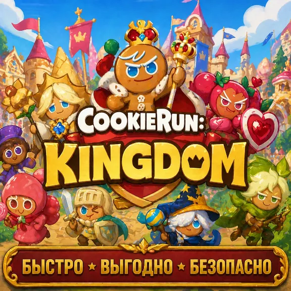 CookieRun: Kingdom Кристаллы  БЫСТРАЯ ДОСТАВКА