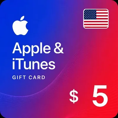 🍎 Подарочная карта Apple iTunes (USA) $5