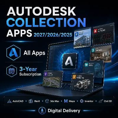 Autodesk All Apps Invite To Your Account 3 Year Win Mac
