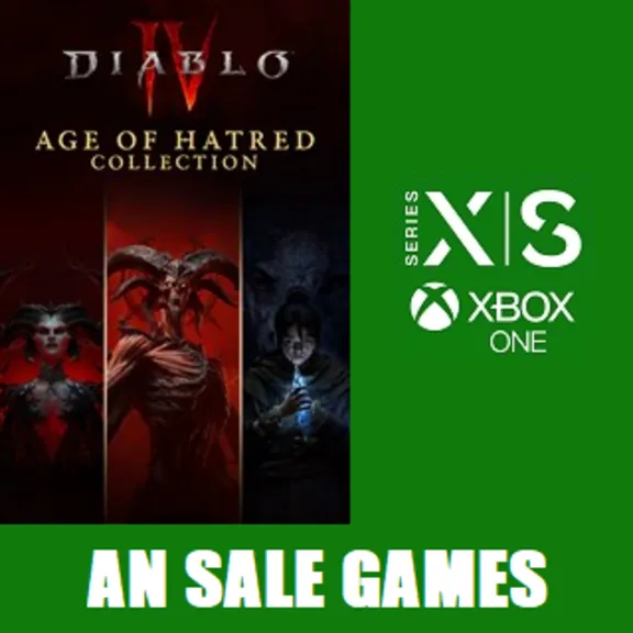 Diablo 4, 3, 2 + Lord of Hatred + All DLC XBOX Account forever + 39 games