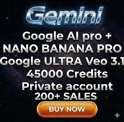 Google Gemini AI Ultra/PRO 25000 VEO 3 технологией Antigravity полная гарантия