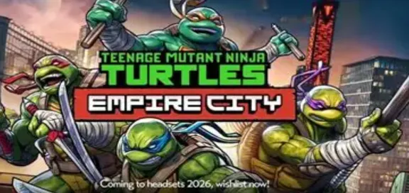 teenage mutant ninja turtles empire city для oculus quest  3 3s  gift