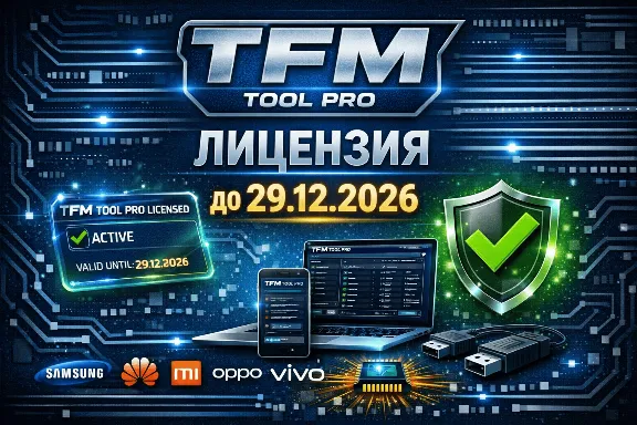 TFM Tool Pro - licensee account until 29/12/2026