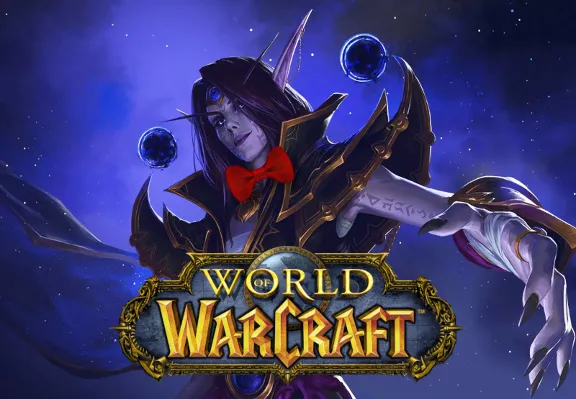 World of Warcraft: Midnight 🎀【Crimson Bow Tie】🎀РЕДКИЙ, УНИКАЛЬНЫЙ СКИН•КЛЮЧ•GLOBAL