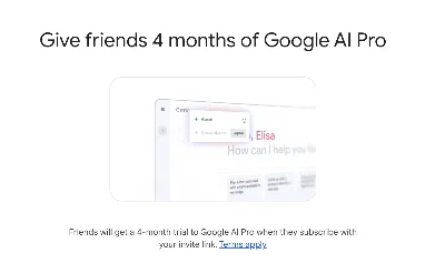 Google AI Pro 4 Months Own Account Redeem Link