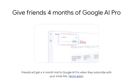 Google AI Pro 4 Months Own Account Redeem Link