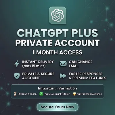 ChatGPT Plus | PRO X20 | 1 месяц | Полный доступ | Личный аккаунт | ПОДПИСКА