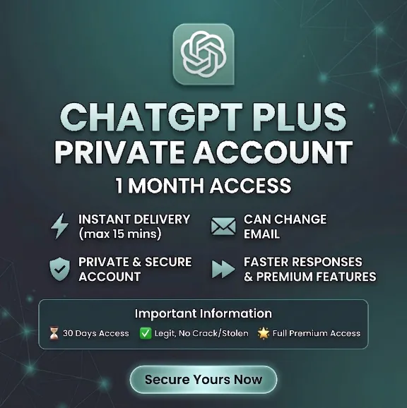 ChatGPT Plus | PRO X20 | 1 месяц | Полный доступ | Личный аккаунт | ПОДПИСКА