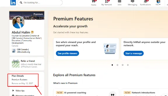 LinkedIn Premium Все Планы 1 Год | Career, Business, Sales, Recruiter