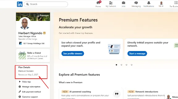 LinkedIn Premium Все Планы 1 Год | Career, Business, Sales, Recruiter