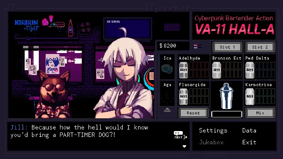 VA-11 Hall-A: Cyberpunk Bartender Action STEAM GIFT