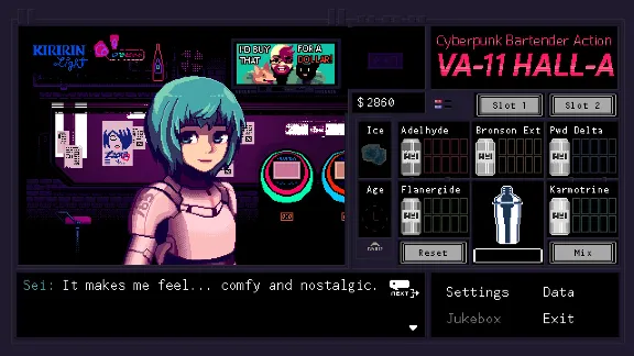 VA-11 Hall-A: Cyberpunk Bartender Action STEAM GIFT