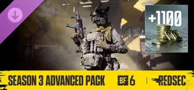 Battlefield 6 and REDSEC - Season 3 Advanced Pack DLC · STEAM RU · АВТО