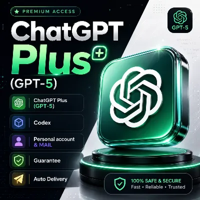 ChatGPT Plus (GPT-5) Codex | Личный аккаунт и ПОЧТА [АВТОМАТИЧЕСКАЯ ДОСТАВКА]