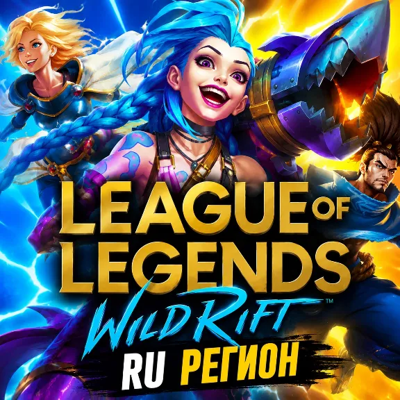 League of Legends: Wild Rift RU РЕГИОН ШУСТРАЯ ДОСТАВКА