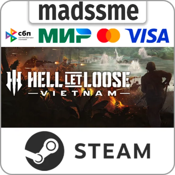 Hell Let Loose: Vietnam * RU/KZ/CIS/TR/CN/AR/IN/BR * STEAM 🚀 AUTO DELIVERY