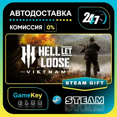 Hell Let Loose: Vietnam - Deluxe Edition / STEAM GIFT / Выбор стран