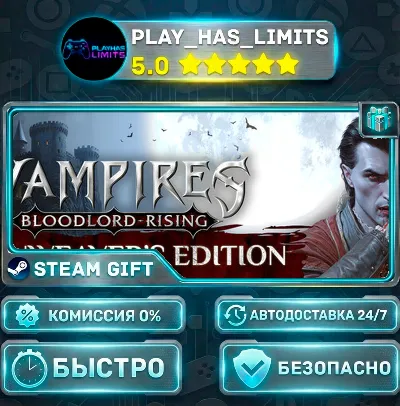 🎁Vampires: Bloodlord Rising - Moonweaver&acute;s Edition *RU/BY/UA/СНГ Steam Auto