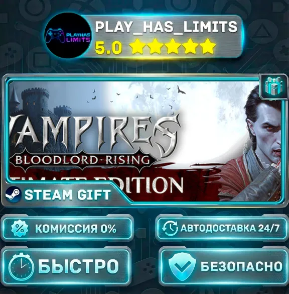 🎁Vampires: Bloodlord Rising - Ultimate Edition *RU/BY/UA/СНГ Steam Auto
