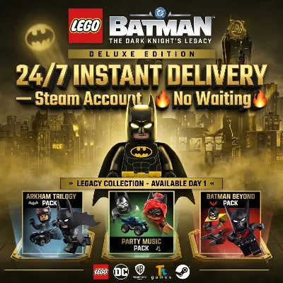 [AUTO 24/7] LEGO® Бэтмен™: Наследие Темного рыцаря - Deluxe-издание Steam АККАУНТ
