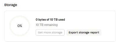 Dropbox 3/5/10TB - 1 Month Accounts
