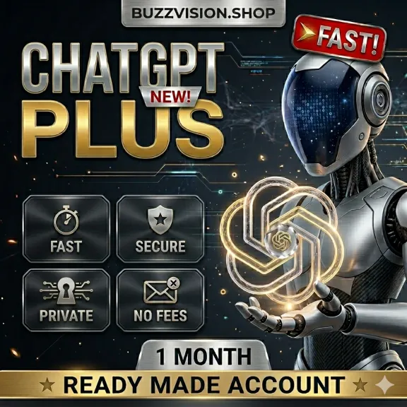 ChatGPT PLUS 5.5 Private | Ready Made Account |1 Month | With Warranty
