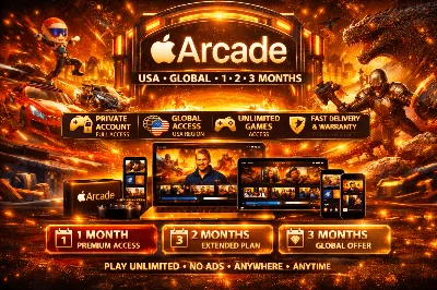 💥 ACCOUNT 🎮Apple Arcade 🎲Global 2 /3Months💥INDIVIDUAL🔥 private account ★💯