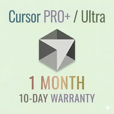 Cursor AI PRO+ / Ultra | 1 месяц | 10-дневная гарантия