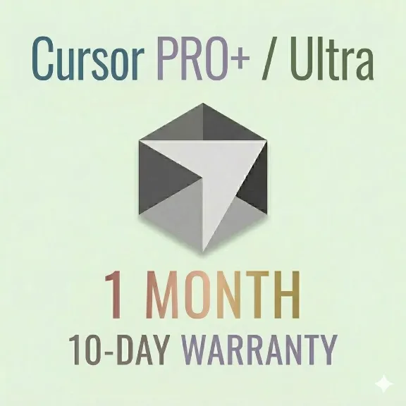 Cursor AI PRO+ / Ultra | 1 месяц | 10-дневная гарантия
