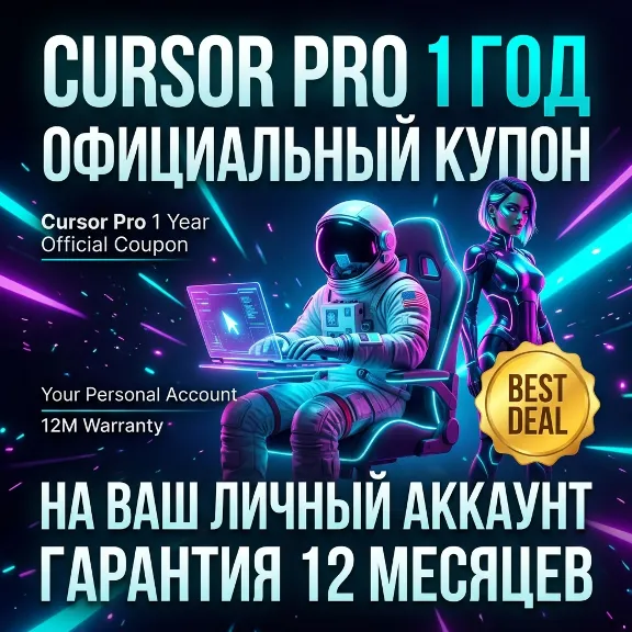 Cursor Pro|Официальные тарифы|Лучшие предложения|До 60% скидки|100% гарантия