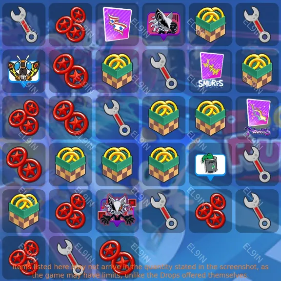 ⭐Sonic Rumble Party🌟Twitch Drops🎁33 items + 🎁