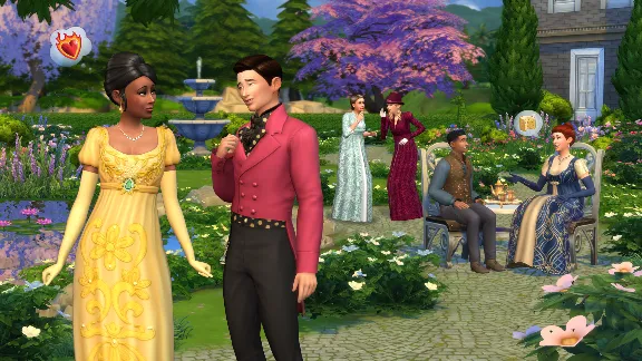 The Sims 4 Наряды для бала-маскарада у госпожи Бриджертон — Комплект (Steam Gift)