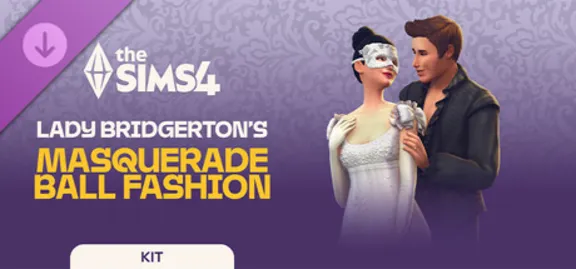 The Sims 4 Наряды для бала-маскарада у госпожи Бриджертон — Комплект (Steam Gift)
