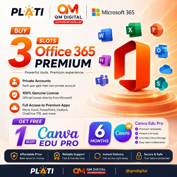 Microsoft Office 365 Премиум - 1 ТБ OneDrive | 5 Устройств | Подписка на 1 Год
