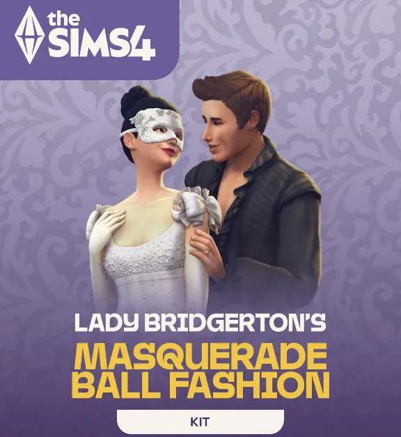 The Sims 4 Наряды для бала-маскарада у госпожи Бриджертон — Комплект (Steam Gift)