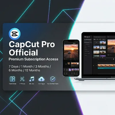 CapCut Pro  | 07 дней / 1M / 3M / 6M / 12M | Приватный аккаунт | Мгновенная доставка